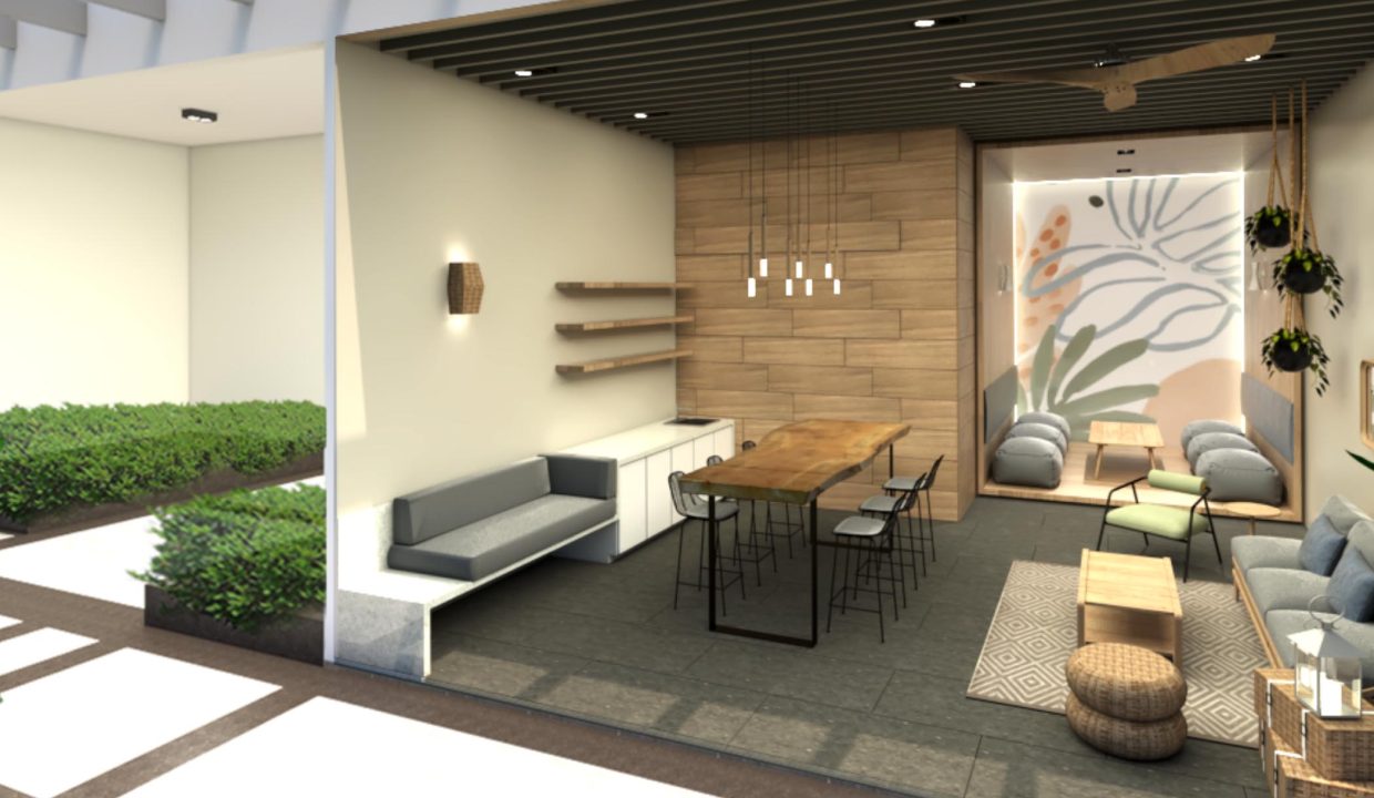 MERGENT RESIDENCES - Lounge 01 (Artist's Perspective)